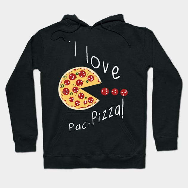 Pac-Pizza Hoodie by andersonfbr